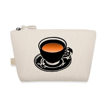 Kaffee Tee Tasse japanisch Cafe Koffein neu 1 - Bio-Täschchen - Natur - Vorne
