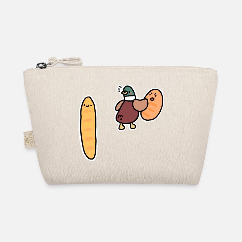 Ente mit Brot Meme Bio-Täschchen