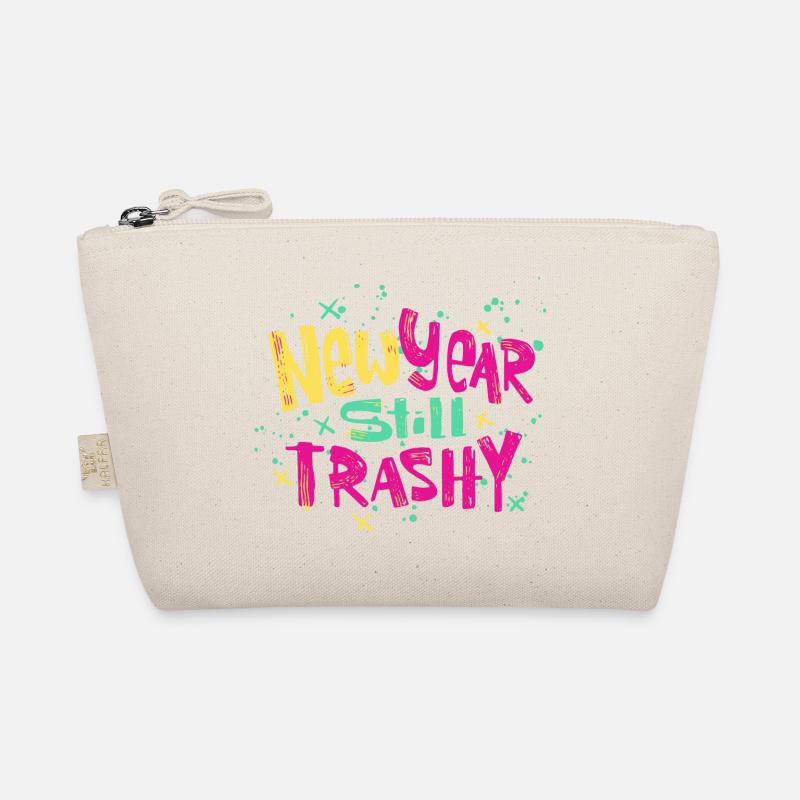 New Year Still Trashy Happy New Year 2023 - Bio-Täschchen - Natur