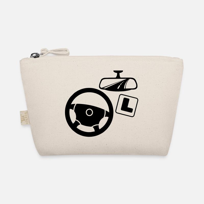 Driving instructor logo Organic Pouch