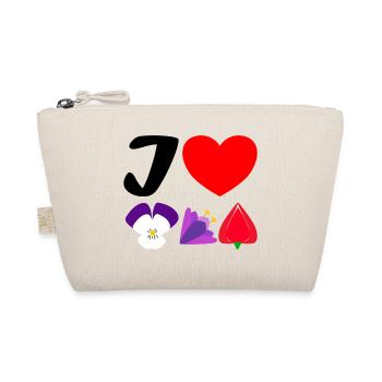 I love springflowers - Bio-Täschchen - Natur - Vorne