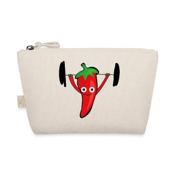 Poivrons, piment, fitness, soulever des poids - Trousse biologique - nature - Devant