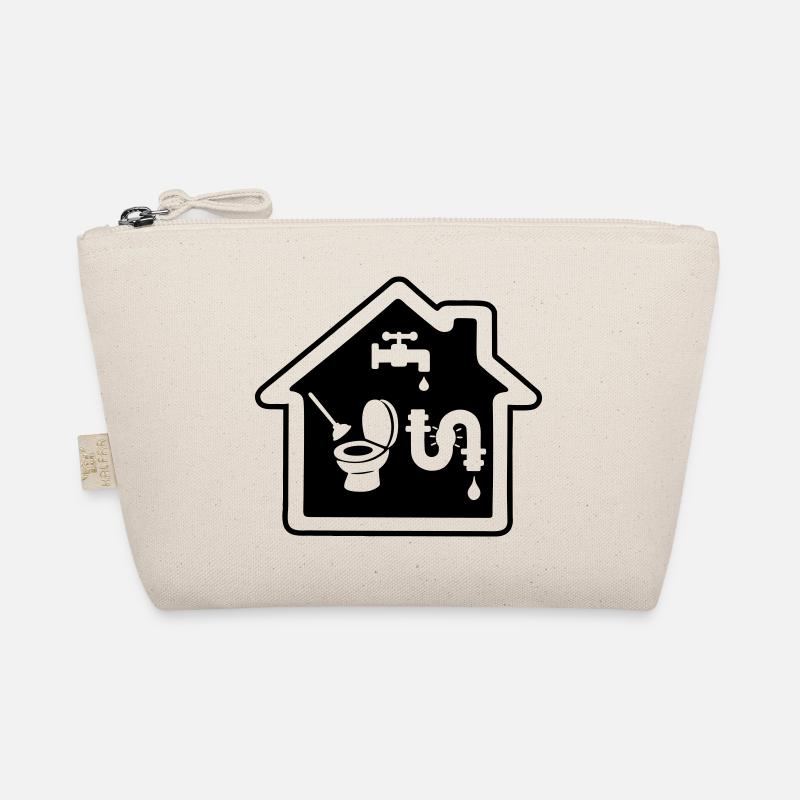 House with plumbing work Organic Pouch