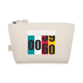 Birthday Oldometer 60 Years - Organic Pouch - nature - Front