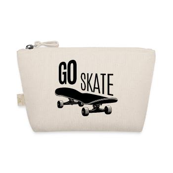 Skateboard SUP Surfing - Organic Pouch - nature - Front