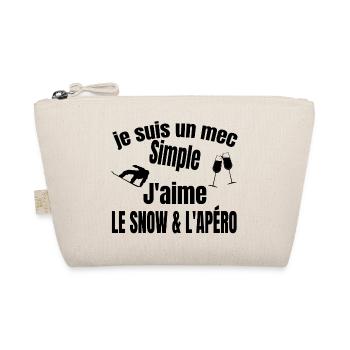 snow et apéro - Trousse biologique - nature - Devant
