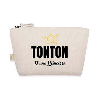 tonton d'une princesse - Trousse biologique - nature - Devant