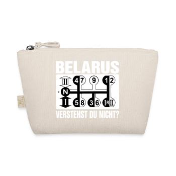 Belarus Gangschaltung - Du wirst es nie verstehen - Bio-Täschchen - Natur - Vorne