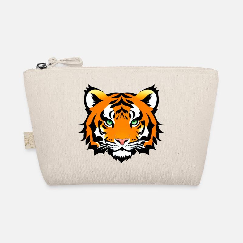 Comic Tiger Mignon Drôle Cool Cartoon 4 Trousse biologique