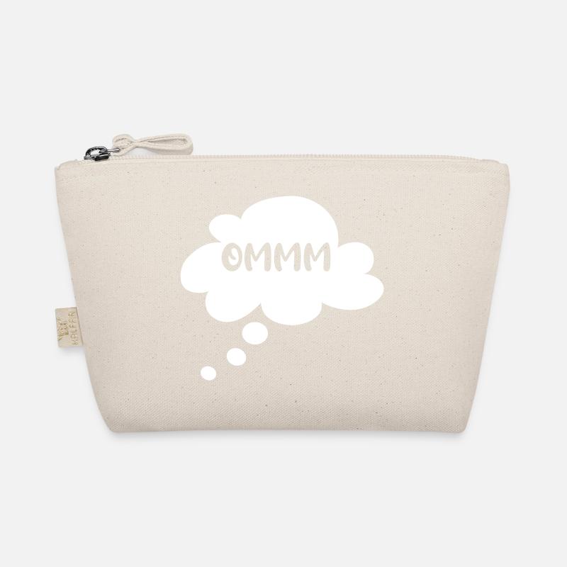 Om Cloud Pensée Bulle Yoga Discours Bulle Méditation Trousse biologique