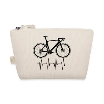 Gravel Bike gravelbike grvl Cyclecross heartbeat - Bio-Täschchen - Natur - Vorne
