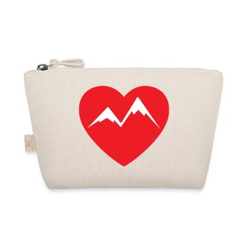 I love mountains - Organic Pouch - nature - Front