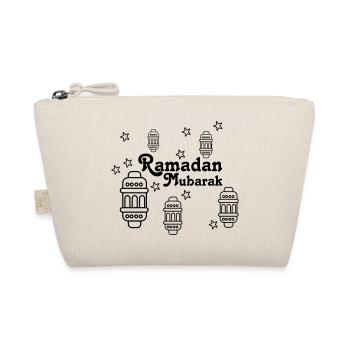 Ramadan Moubarak lumières, astérisques - Trousse biologique - nature - Devant