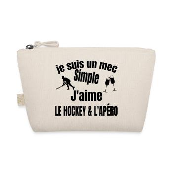 hockey et apéro - Trousse biologique - nature - Devant