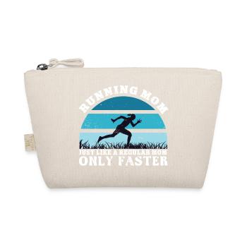 Running Mom Just Like A Regular Mom Only Faster - Organic Pouch - nature - Front