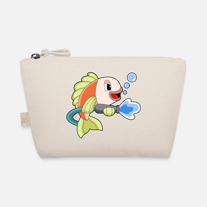 Fish Firefighter Fire Hose Fire Hose Fire Brigade Organic Pouch