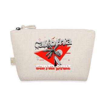 Santa Cruz California Surfing - Organic Pouch - nature - Front