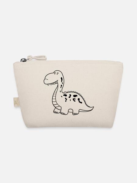 dino - Bio-Täschchen - Natur - Vorne