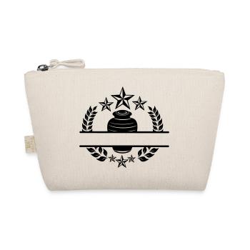 Urn with cutout for name - Organic Pouch - nature - Front