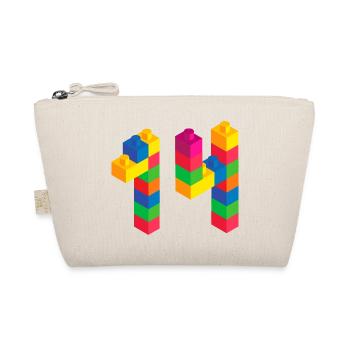 Joli bâtiment de bloc cadeau 14e anniversaire 14 ans - Trousse biologique - nature - Devant