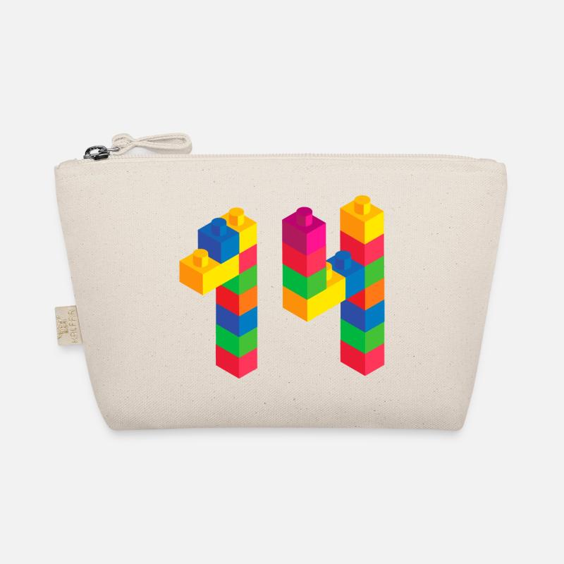 Joli bâtiment de bloc cadeau 14e anniversaire 14 ans Trousse biologique
