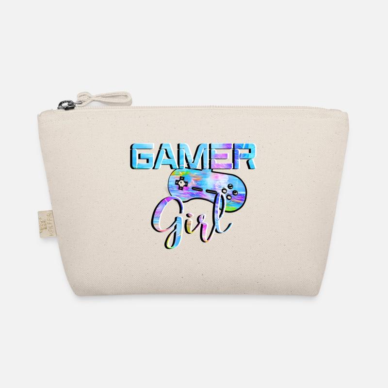 Gamer Girl Controller Controller Bio-Täschchen