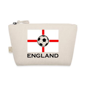 Fußball Soccer - Bio-Täschchen - Natur - Vorne