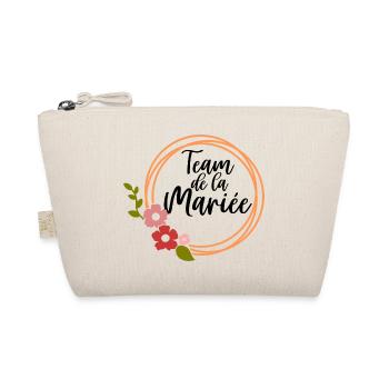 Team de la future mariée evjf couronne de fleurs - Trousse biologique - nature - Devant