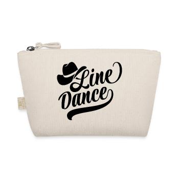 Linedance Linedancing Country Fan - Sticker - Organic Pouch - nature - Front