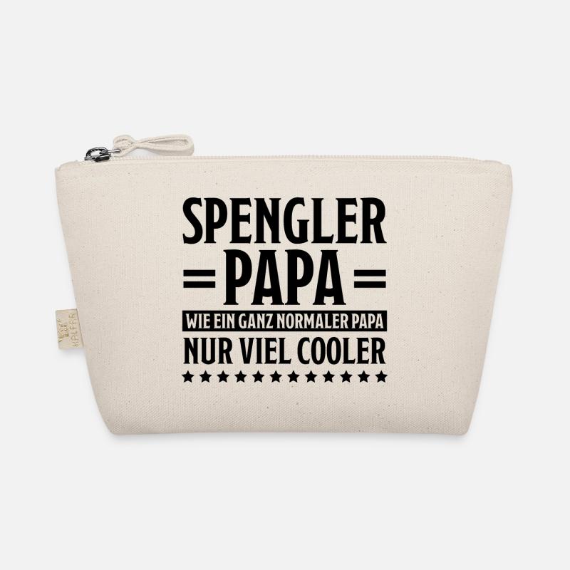 Spengler Beruf Lustiger Spruch Handwerker Geschenk Bio-Täschchen