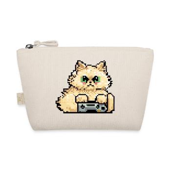 Le chat persan Negan jouant dans le pixel art - Trousse biologique - nature - Devant