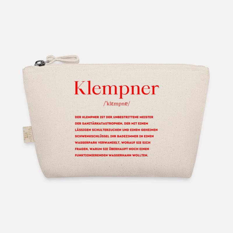 Klempner Definition Bio-Täschchen