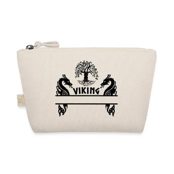 Viking nameplate Yggdrasil viking - Organic Pouch - nature - Front