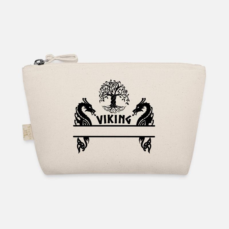 Wikinger-Namensschild Yggdrasil Wikinger - Bio-Täschchen - Natur