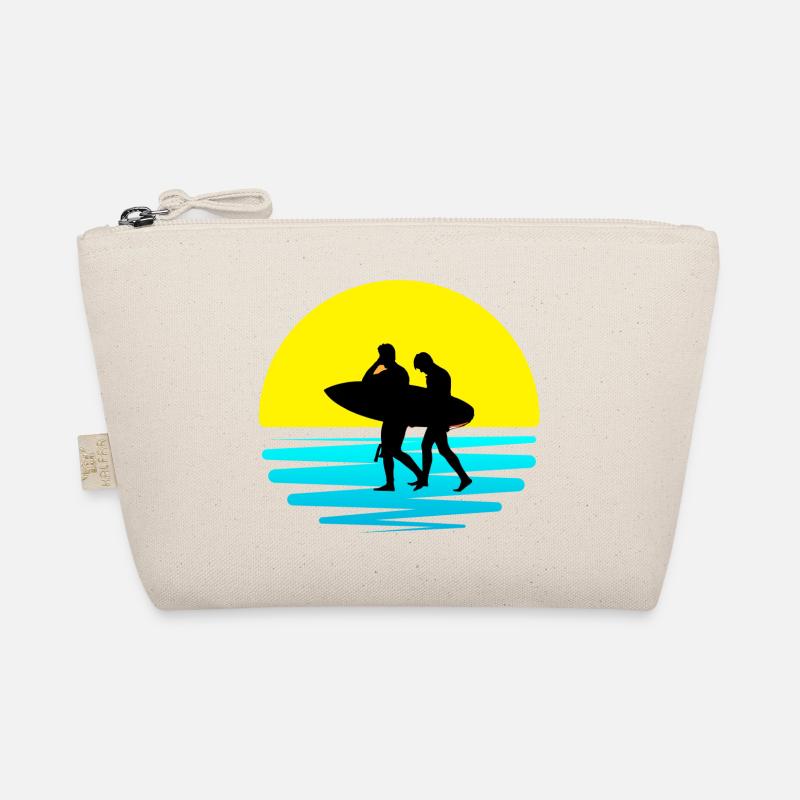 surfing, surf spot, surfing Organic Pouch