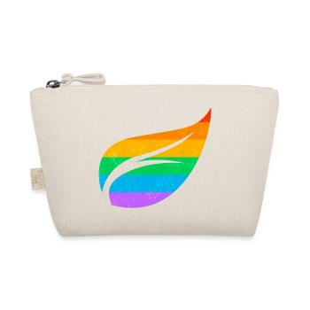 Gay Pride Parade LGBTQ+ Rainbow Flag Body Positive - Organic Pouch - nature - Front