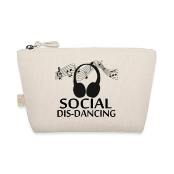 Dancing Dance Music - Organic Pouch - nature - Front