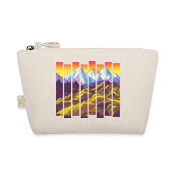 Mountains Hiking Mountain Hiking Hiking Mountain Hikers - Organic Pouch - nature - Front