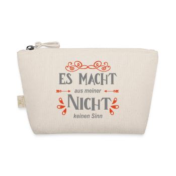 Politik Spruch - Bio-Täschchen - Natur - Vorne