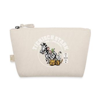 Strong as a team - Organic Pouch - nature - Front