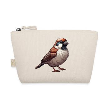 little sparrow - Organic Pouch - nature - Front
