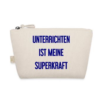 Unterrichten - Meine Superkraft! - Bio-Täschchen - Natur - Vorne