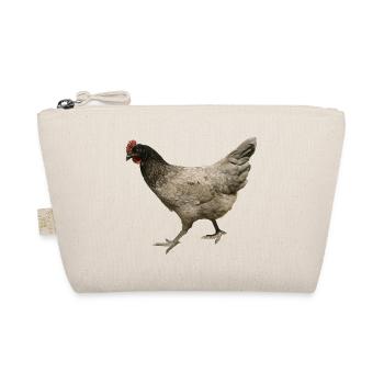 graues Huhn - Bio-Täschchen - Natur - Vorne