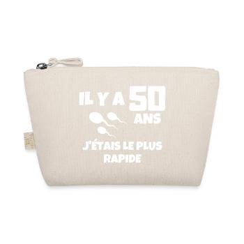 anniversaire, anniversaire 50 ans, 50 ans - Trousse biologique - nature - Devant