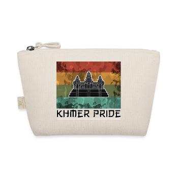 Cambodge Temple Khmer Vintage Palmiers I Cadeau - Trousse biologique - nature - Devant