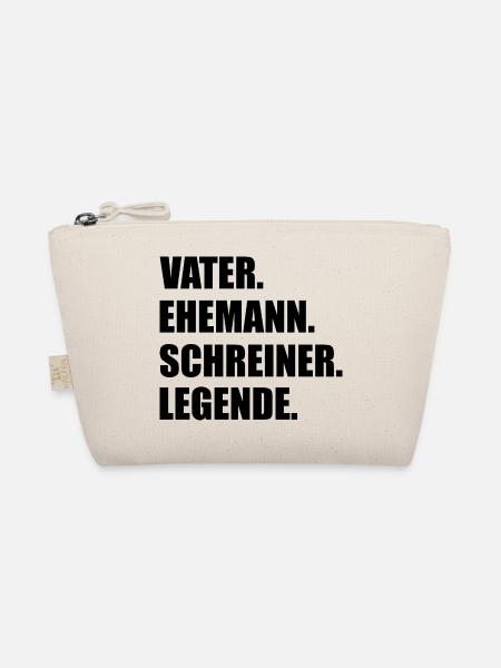 Handwerker Handyman Handwerk Werkzeug Baustelle - Bio-Täschchen - Natur