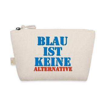 Blau ist keine Alternative - Bio-Täschchen - Natur - Vorne