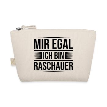 Raschau mir egal - Bio-Täschchen - Natur - Vorne