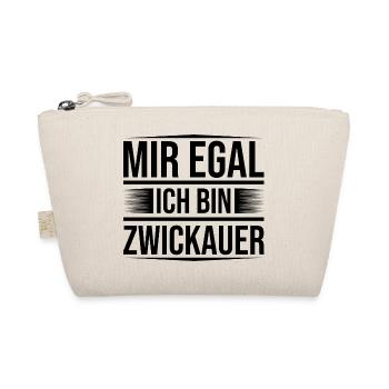 Mir egal Zwickau - Bio-Täschchen - Natur - Vorne