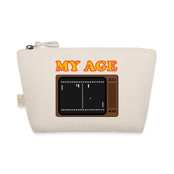 Pong TV MyAge - Bio-Täschchen - Natur - Vorne